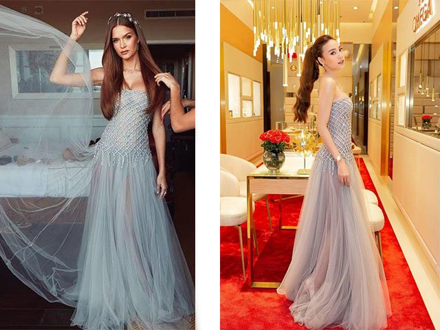 Diện set đồ Ngọc Trinh mặc năm ngoái, Lan Ngọc không khoe ngực vẫn gợi cảm chẳng kém đàn chị - Hình 9