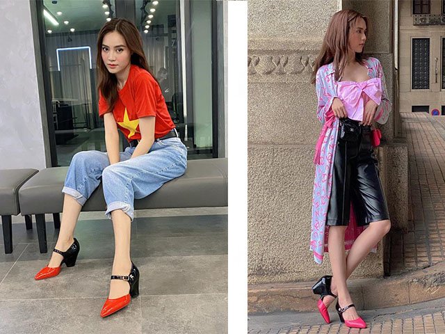 Diện set đồ Ngọc Trinh mặc năm ngoái, Lan Ngọc không khoe ngực vẫn gợi cảm chẳng kém đàn chị - Hình 3