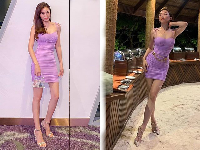 Diện set đồ Ngọc Trinh mặc năm ngoái, Lan Ngọc không khoe ngực vẫn gợi cảm chẳng kém đàn chị - Hình 5