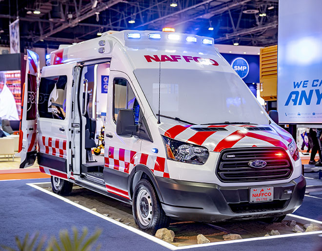 Ford Transit đươc lưa chon lam xe câp cưu tai thi trương Trung Đông - Hình 1