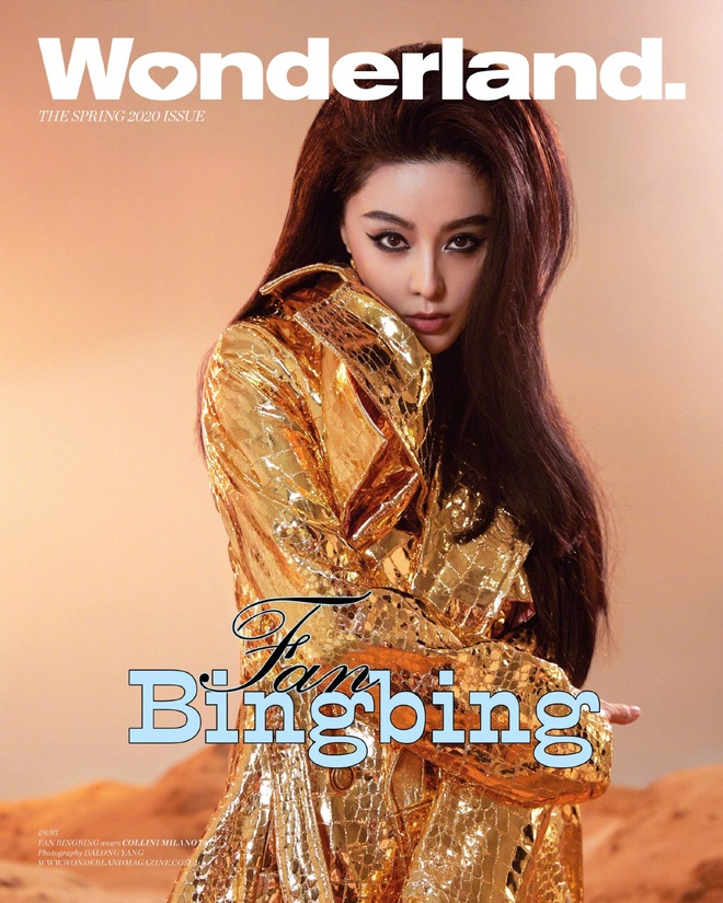 Phạm Băng Băng bị fan chê già khi lên bìa Wonderland - Hình 1