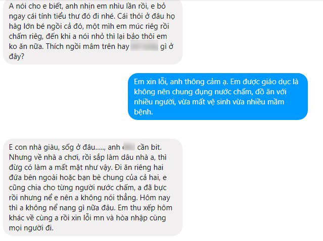 Về ra mắt cô gái xin bát nước chấm riêng liền bị cả nhà người yêu dè bỉu - Hình 2