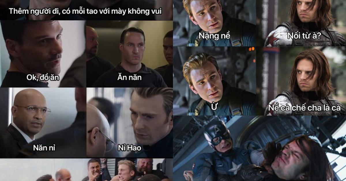 Chết cười với trend nối chữ cùng Captain America, càng xem càng thấy lầy lội - Netizen - Việt Giải Trí