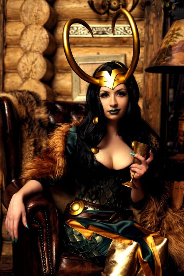 Ngắm thần lừa lọc Loki hóa mỹ nhân bốc lửa, 3 vòng đâu ra đấy qua loạt ảnh cosplay gợi cảm - Hình 4