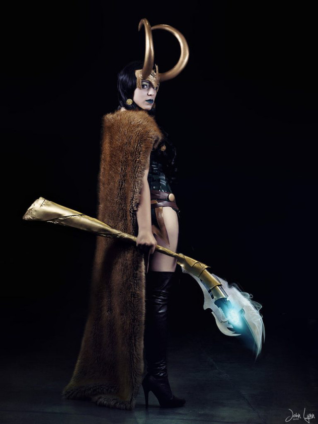 Ngắm thần lừa lọc Loki hóa mỹ nhân bốc lửa, 3 vòng đâu ra đấy qua loạt ảnh cosplay gợi cảm - Hình 5