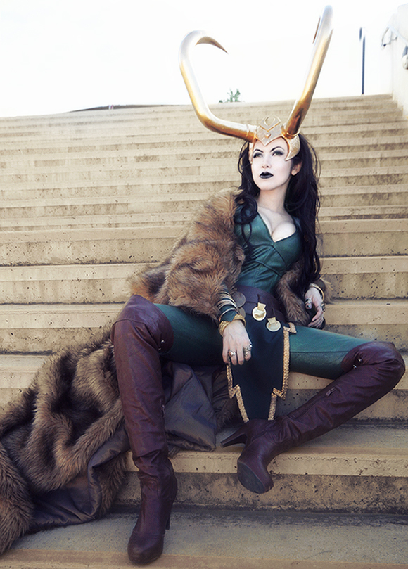 Ngắm thần lừa lọc Loki hóa mỹ nhân bốc lửa, 3 vòng đâu ra đấy qua loạt ảnh cosplay gợi cảm - Hình 9