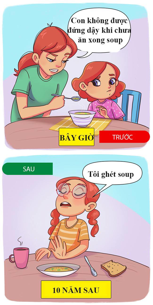 15 sai lầm trong việc cho ăn sẽ ảnh hưởng tới tính cách sau này của con - Hình 2