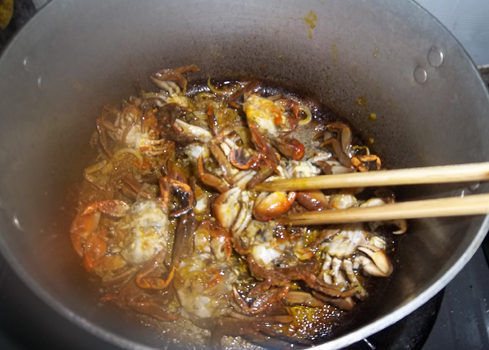 Canh rạm đồng nấu khổ qua - Hình 5