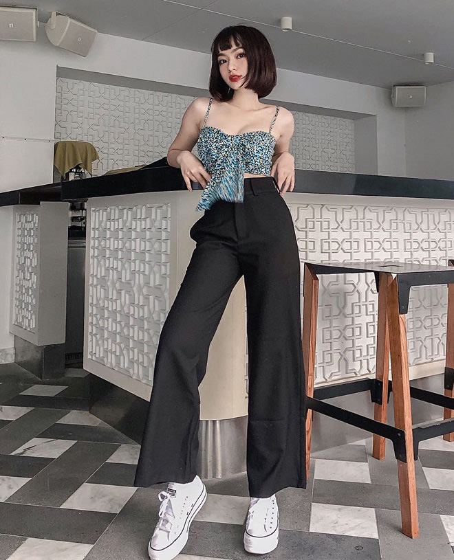 Cùng buộc nơ làm áo, tiểu mỹ nhân Hải Phòng đánh bại Linh Ka về độ táo bạo - Hình 8