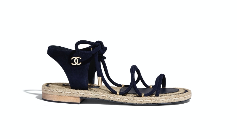 Những đôi sandals đế bệt dành cho các nàng sợ độ cao - Hình 3