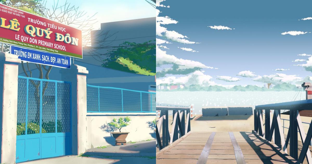 9X vẽ phong cảnh Đồng Tháp đẹp lạ theo phong cách anime - Netizen - Việt  Giải Trí