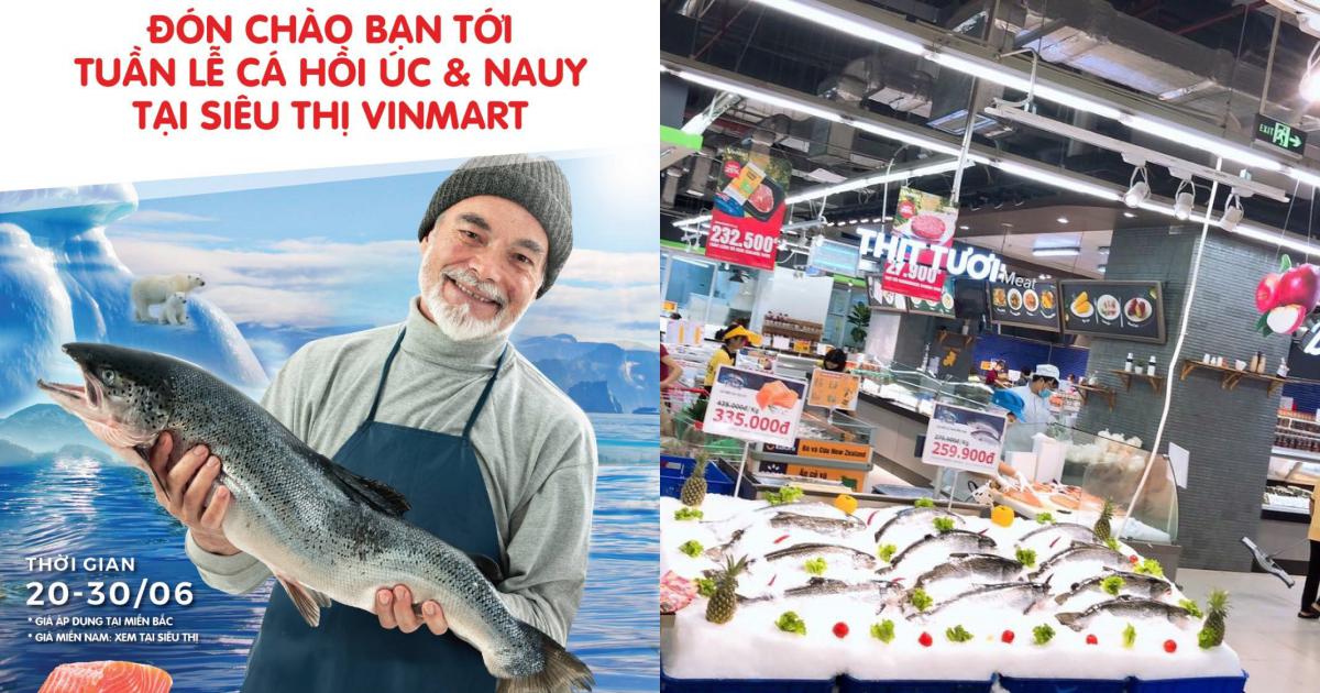 VinMart tổ chức tuần lễ Cá hồi Úc và NaUy với ưu đãi giảm giá từ 20% – 30%