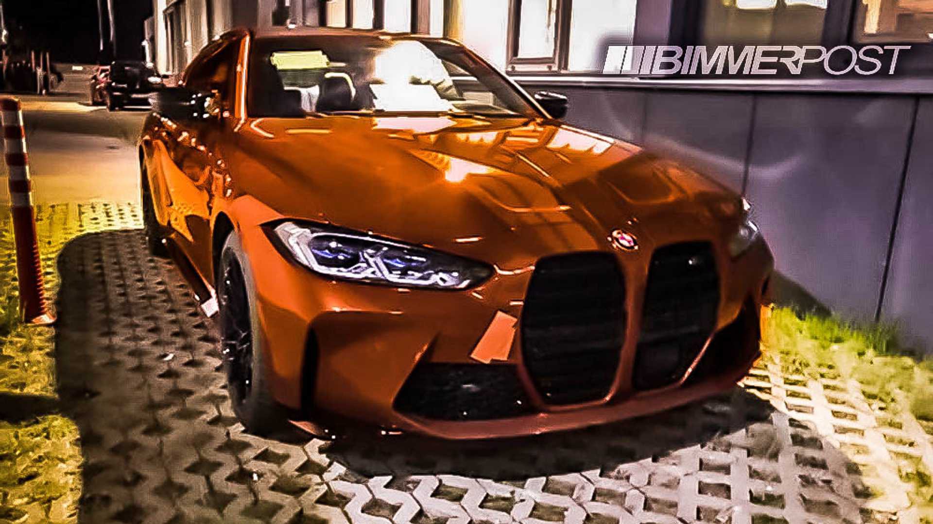 BMW M4 Coupe lộ hình ảnh mặt trước - Hình 2