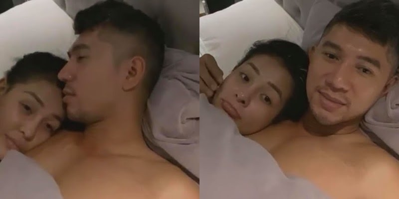 Lương Bằng Quang và Ngân 98 bị chỉ trích khi vô tư livestream trên giường ngủ: Mặc mát mẻ, nhiều tư thế nhạy cảm - Hình 1