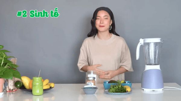 3 công thức sinh tố xanh mướt vừa ngon vừa giảm cân cực nhanh của Châu Bùi, hội chị em ghét ăn rau cũng phải nghiện - Hình 10