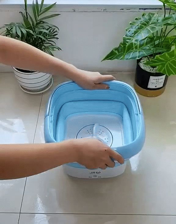 Xuất hiện chiếc máy giặt mini cho hội gái độc thân hoặc mẹ bỉm yêu sạch sẽ: Có chế độ giặt xoay linh hoạt nhưng lại hạn chế ở điểm này - Hình 4