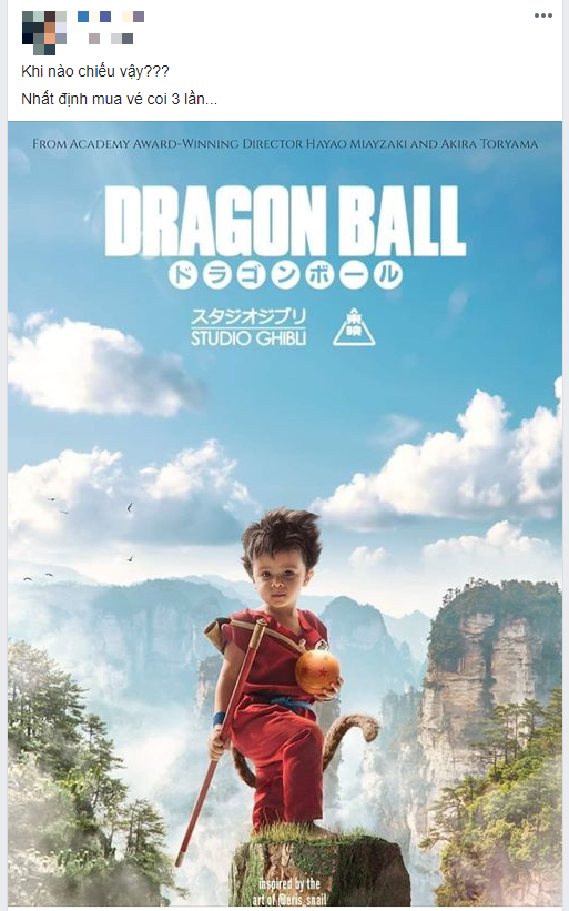 Dân mạng nhũn tim với Goku bé siêu cưng trên poster Bảy Viên Ngọc Rồng của Ghibli nhưng không hay biết mình vừa bị lừa? - Hình 2