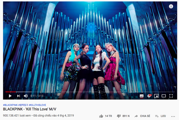 Đang stream How You Like That thì được tặng poster ăn mừng Kill This Love đạt 900 triệu view, chả mấy chốc BLACKPINK có MV tỷ view thứ 2! - Hình 2