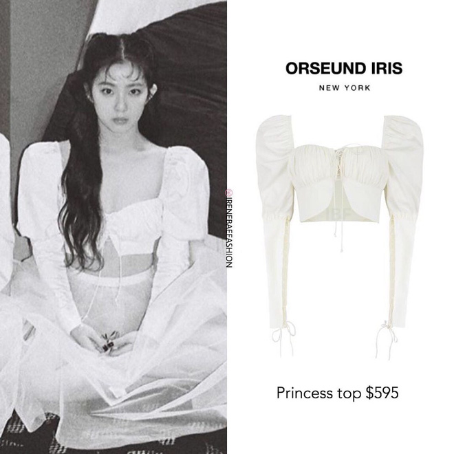 Đụng hàng Lisa cool ngầu nhưng Irene lại xinh như công chúa, vừa khoe được eo vừa lấp ló vòng 1 gợi cảm - Hình 7