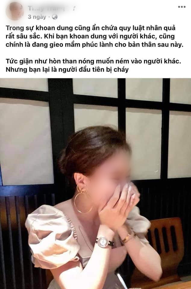 Chân dung tiểu tam cướp chồng hot girl Âu Hà My: Thường xuyên đăng giảng Phật pháp, nhân quả cuộc đời - Hình 15