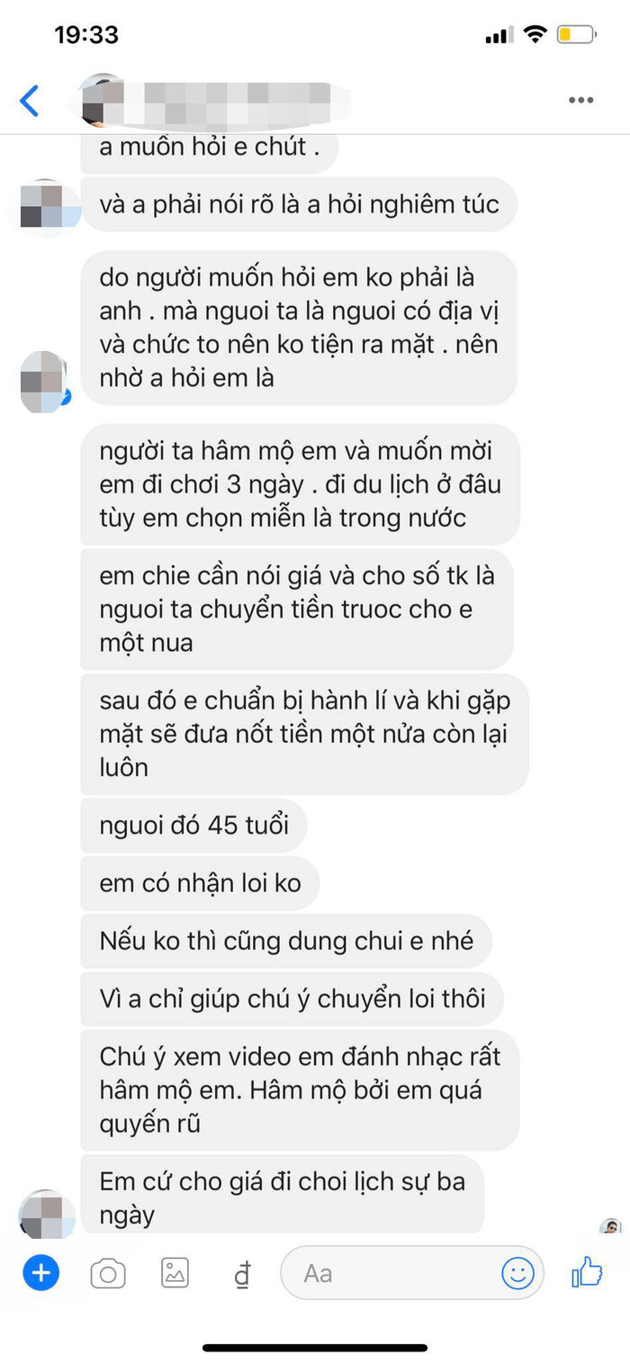 Ngân 98 phản ứng bất ngờ khi được mời đi chơi cùng đại gia 3 ngày với giá bằng vài năm đi diễn - Hình 2