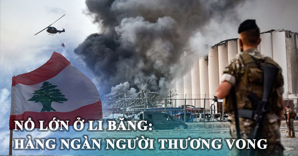 Vụ nổ như bom hạt nhân tại Li Băng - Hình 2