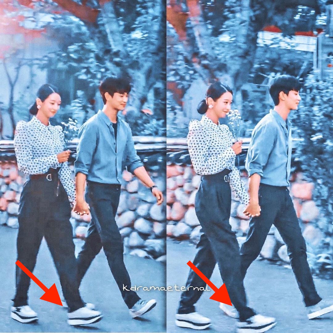 Mặc váy đầm được khen đẹp bao nhiêu nhưng khi diện quần thì Seo Ye Ji lại mất điểm - Hình 4