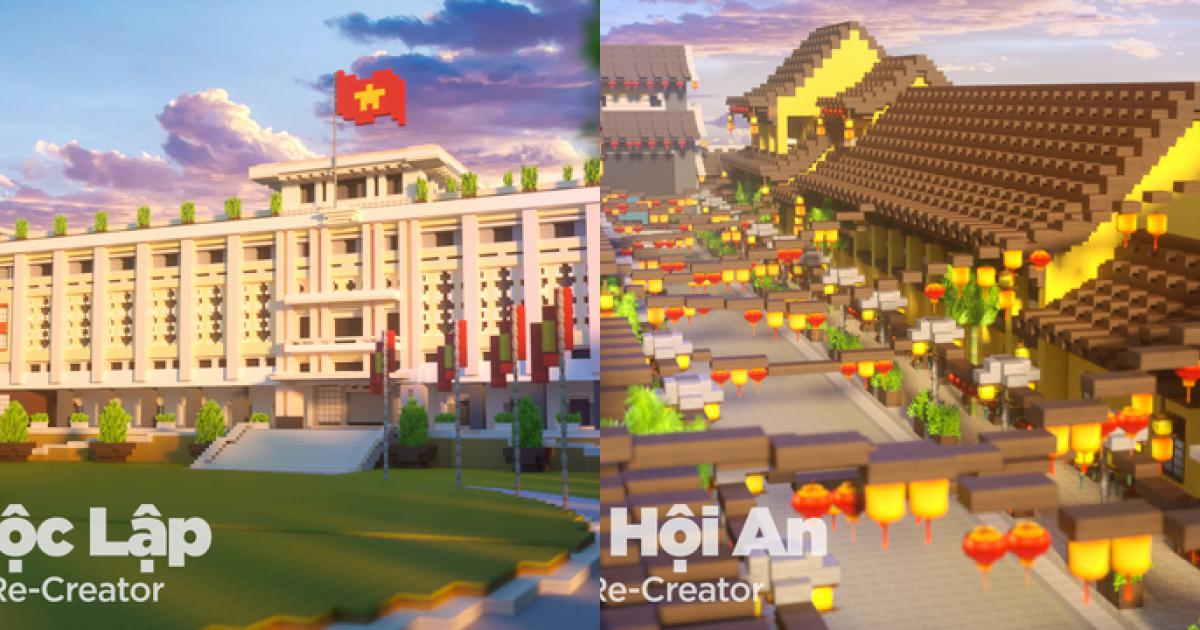 Top 10 công trình nổi tiếng Việt Nam được nhóm Youtuber, game thủ tái hiện  lại sống động trong Mini World - Mọt game - Việt Giải Trí