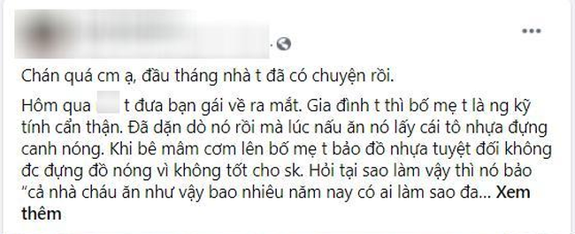 tu cau chuyen dung to nhua dung canh nong trong ngay dau ra mat nha nguoi yeu chuyen gia chi ra thoi quen an uong phai tu bo nga b61 5244102