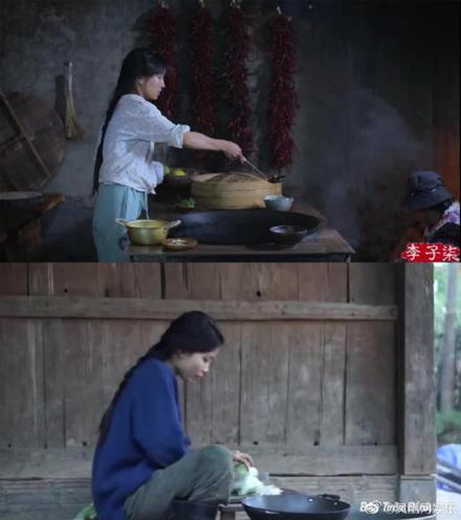 Netizen Trung Quốc tiếp tục tung clip chứng tỏ Bếp Trên Đỉnh Đồi copy Lý Tử Thất đến từng chi tiết - Hình 4