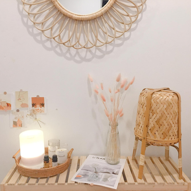 Cô nàng tự decor phòng 12m2 chỉ với 3,5 triệu đồng, tha hồ sống ảo tẹt ga - Hình 9