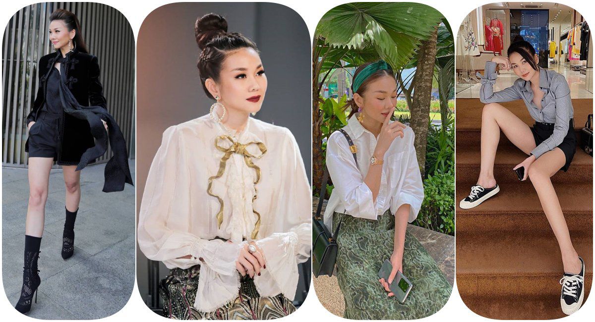 Học Thanh Hằng cách diện đồ công sở theo phong cách bánh bèo - Hình 8