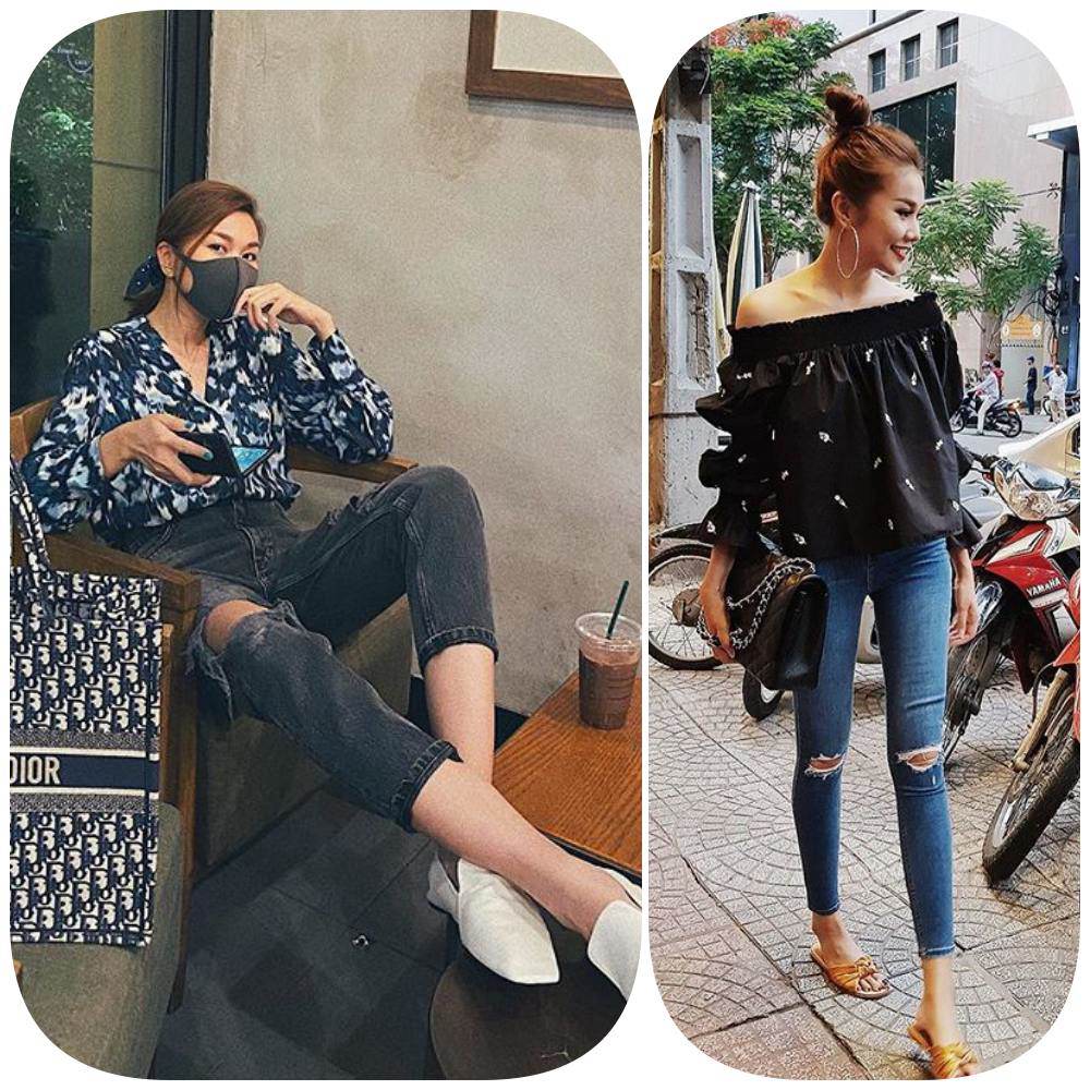Học Thanh Hằng cách diện đồ công sở theo phong cách bánh bèo - Hình 6