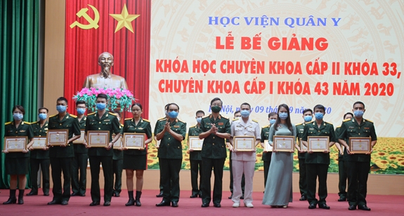 Học viện Quân y trao bằng tốt nghiệp cho 171 học viên đào tạo chuyên khoa 1, chuyên khoa 2 - Hình 1