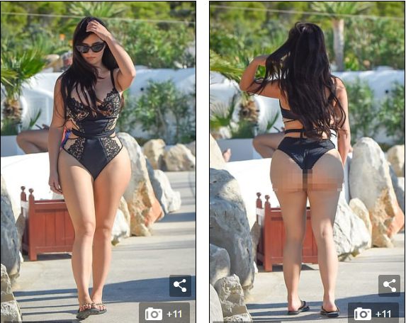 Mẫu nội y Demi Rose đẹp ngọt ngào và vô cùng quyến rũ với áo tắm tôn dáng - Hình 5