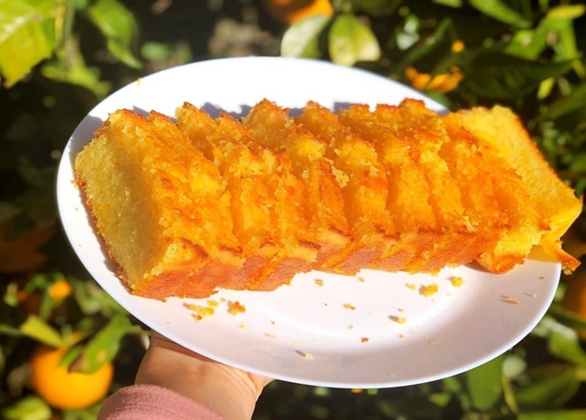 Nhà nhiều cam, tôi làm món bánh thơm ngon cho cả nhà thưởng thức - Hình 5