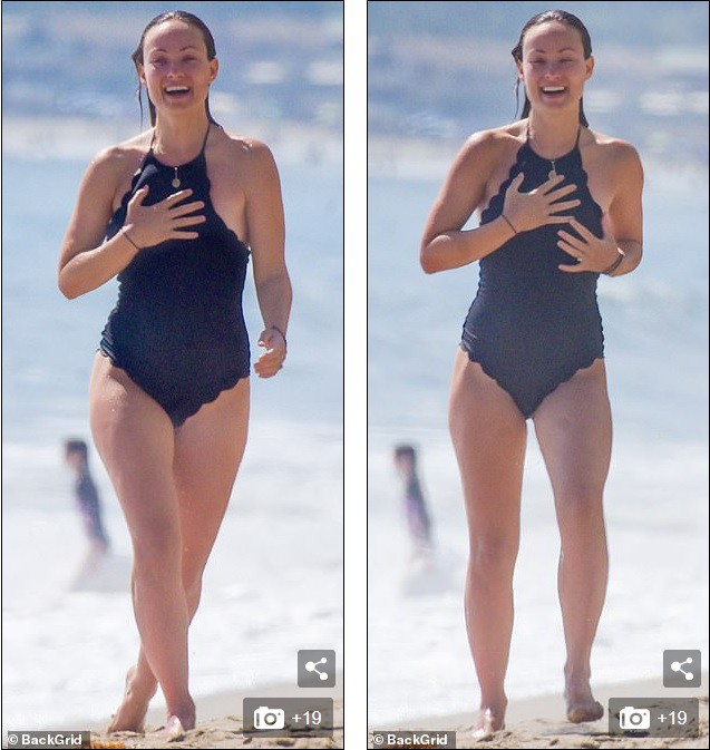 Thánh nữ sexy Olivia Wilde mặc áo bơi cổ yếm, khoe hình thể căng tràn sức sống - Hình 3