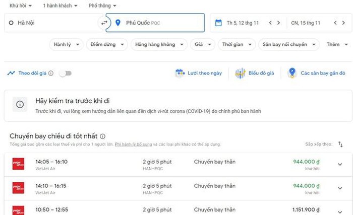 Vé khứ hồi đi Phú Quốc giảm còn hơn 1 triệu đồng - Hình 1