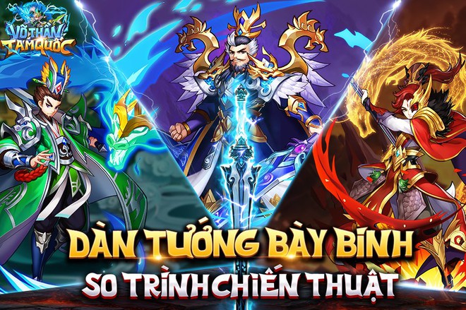 Võ Thần Tam Quốc - Game đấu tướng xếp lượt tự do sắp Open Beta - Hình 3