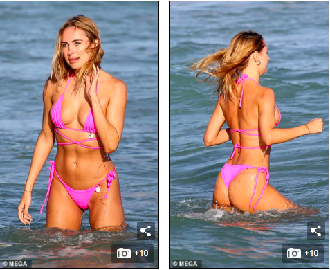 Kimberley Garner khoe dáng siêu quyến rũ với áo tắm bé xíu - Hình 4