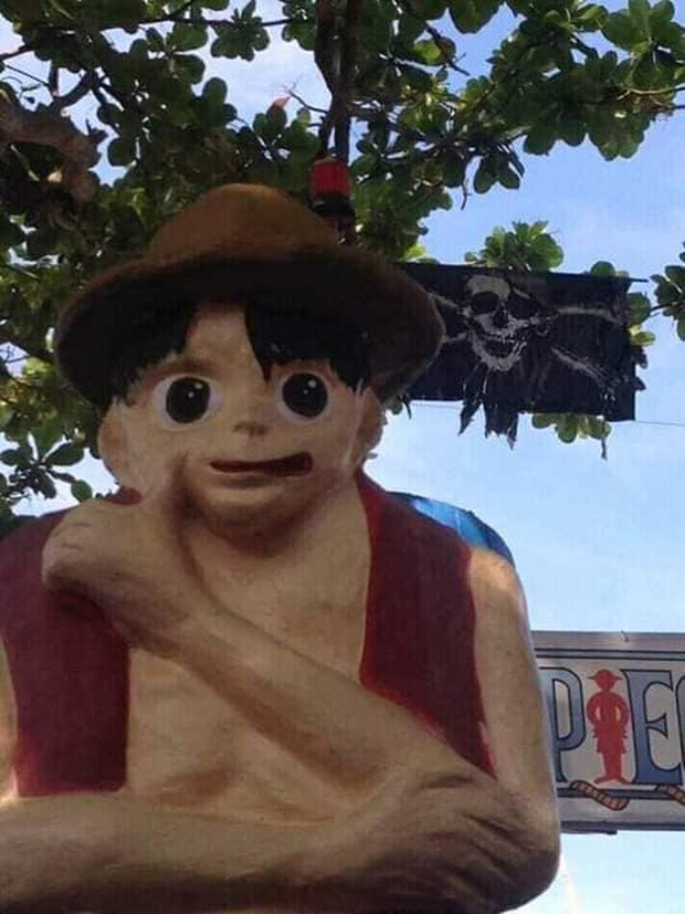 Loạt tượng Luffy và đồng bọn khiến fan hâm mộ One Piece khóc hết nước mắt vì... quá xấu - Hình 2