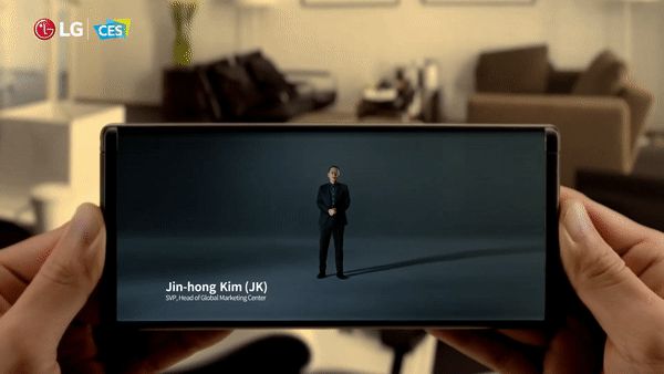 [CES 2021] Đây là LG Rollable, smartphone màn hình cuộn của LG - Hình 2