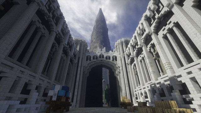 Bỏ 10 năm xây cả thế giới Chúa Nhẫn trong Minecraft, dùng Ray Tracing càng thêm đẹp mê hồn - Hình 4