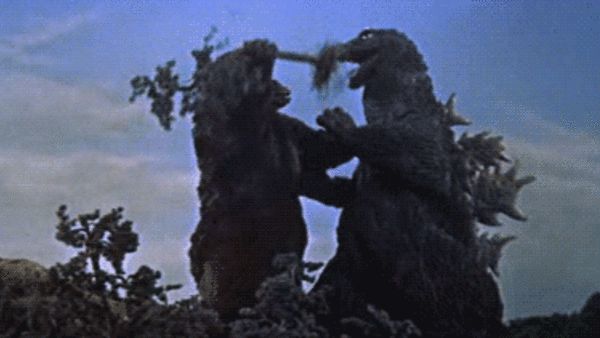 Cười xỉu vì đại chiến Godzilla vs. Kong 59 năm trước: Giật điện sảng hồn, thồn cây vào mồm nhau đúng chuẩn yang hồ! - Hình 8