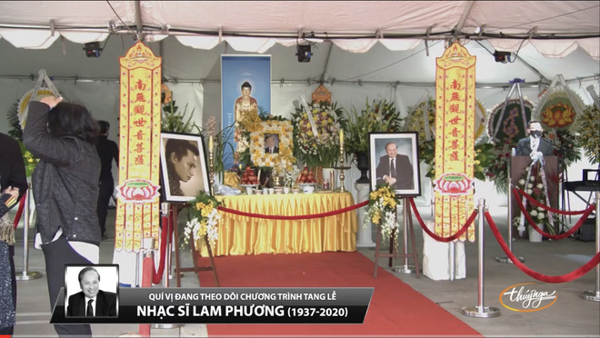 Tang lễ NS Lam Phương ở Mỹ: Người thân khóc nghẹn, NS Hoài Linh và Phạm Quỳnh Anh nói lời tiễn biệt từ Việt Nam - Hình 10