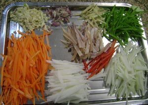 Mực xào rối - Hình 2