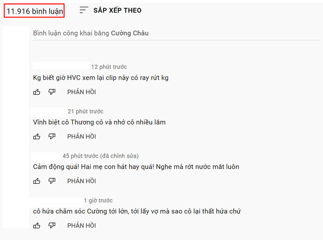 MV nhiều views nhất kênh YouTube cố NS Phi Nhung là sản phẩm đầu tiên cùng Hồ Văn Cường, bình luận gửi lời thương xót tăng hàng giờ - Hình 6