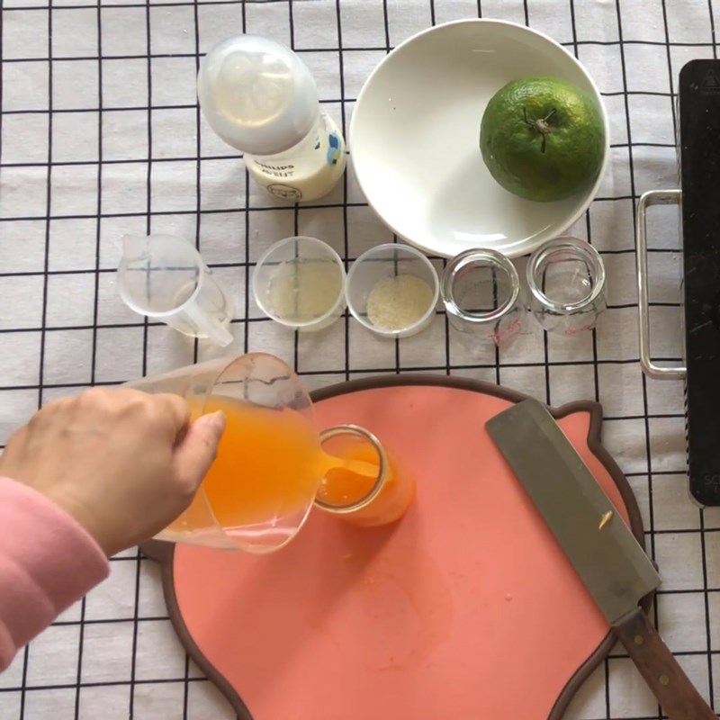 Cách làm pudding cam cho bé ăn dặm thơm ngon tươi mát bổ dưỡng tại nhà - Hình 10