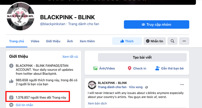 Bị fanpage quốc tế của BLACKPINK chỉ trích vì ghép ảnh Rosé Khá ...