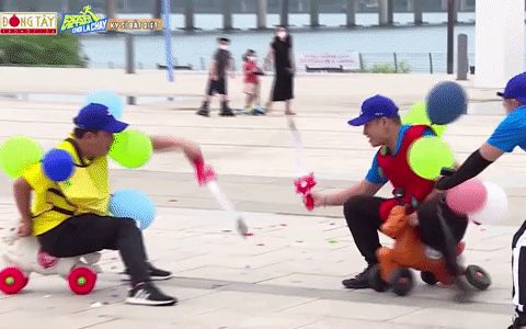 Running Man Việt: Trường Giang - Trương Thế Vinh làm nát hết đạo cụ khi học làm... Lee Min Ho - Hình 4